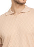 Mocha Design 22 - F - Polo Neck T-Shirt - Khotwh